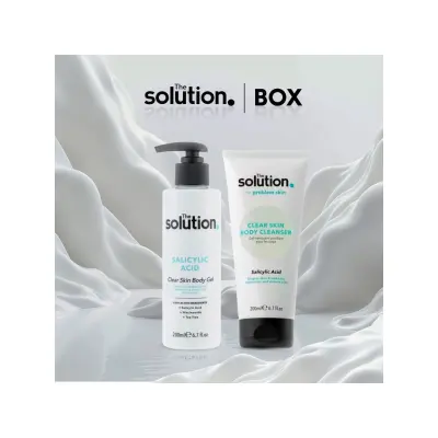 Salicylic Duo Care Box - The Solution gel za telo i gel za tuširanje sa salicilnom kiselinom