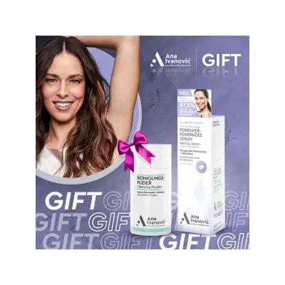 Ana Ivanović refining serum + prah za čišćenje lica POKLON