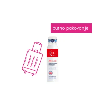 CL Med Care dezodorans u spreju 50 ml - Mini