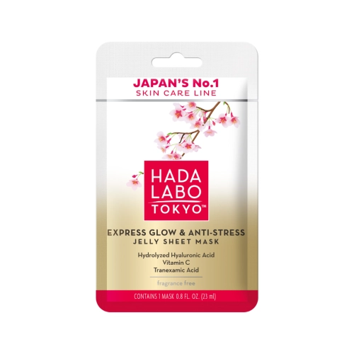 Hada Labo Tokyo premium express glow & anti stress maska za lice